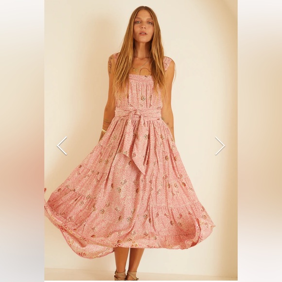 NWT Natalie Martin Silk Jasmine Maxi Dress - Picture 7 of 7